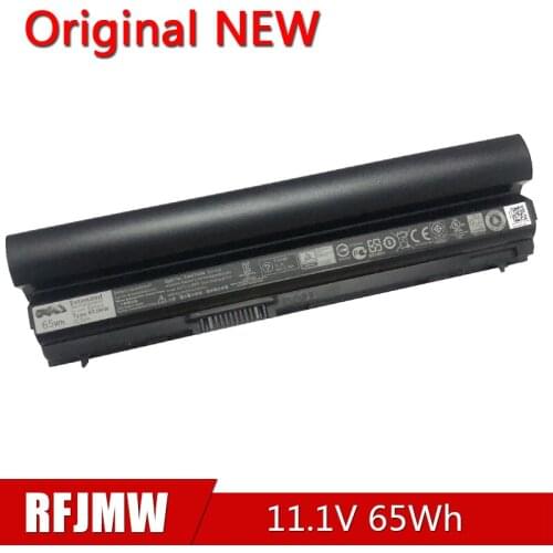 RFJMW NEW Original Laptop Battery For DELL Latitude E6320 E6330 E6220 E6230 E6120 FRR0G KJ321 K4CP5 J79X4 P7VRH 7FF1K 11.1V 65Wh