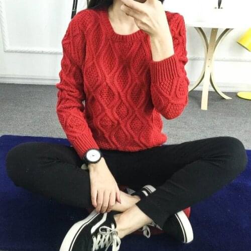WUYANGTONGDA Women's V-Neck Pullovers