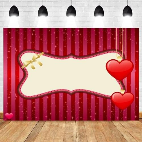 Yeele Valentines Day Backdrop Wedding Photocall Love Heart Custom Photography Background For Photo Studio Photophone Photozone
