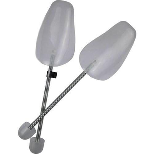 Plastic Fixed Fits Support Stretcher Shaper Spring Shoe Trees 1 Pair Men Women Shoes Tree Stretcher
