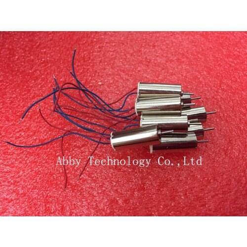 10pcs 1.5-4.5V 716 7x16mm Coreless DC Motor Strong magnetic high speed 25250rpm for helicopter model