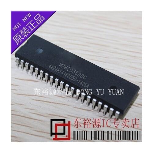 10PCS W78E058DDG DIP-40 W78E058DD DIP40 W78E058 058 New and original