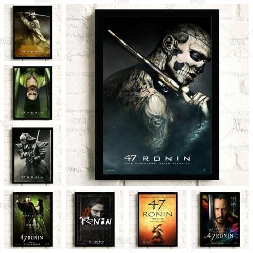 47 Ronin Classic Action Fantasy Movie Series Pictures Bedroom Living Sofa Wall Art Home Decor Quality Canvas Painting Posters