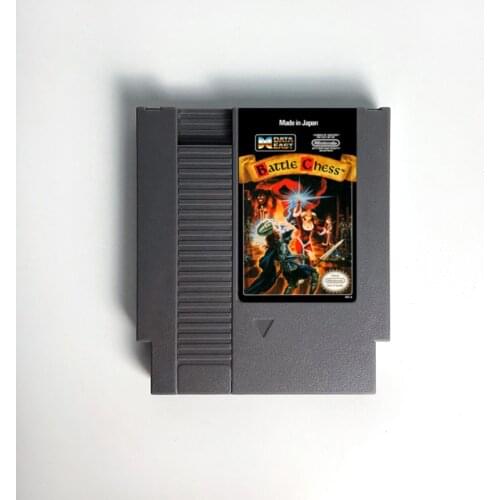 Battle Chess For 8 Bit Video Game Console 72 pins Game Cartridge Card For NES Video Game Console