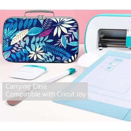 For Cricut Joy Case Storage Bag Pouch Nylon EVA Plush Cloth Carrying Case Protective Bag