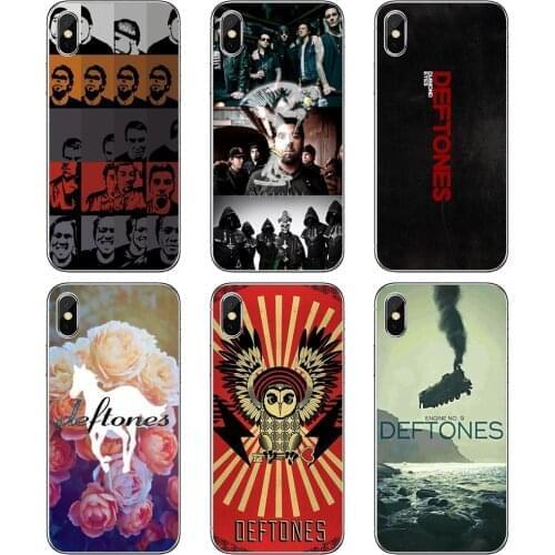 Cover For Samsung Galaxy A12 A31 A41 A51 A71 A20e A21s M30 A10 A30 A40 A50 A60 A70 Skull-Rose-Deftones-OWL-Music-Band