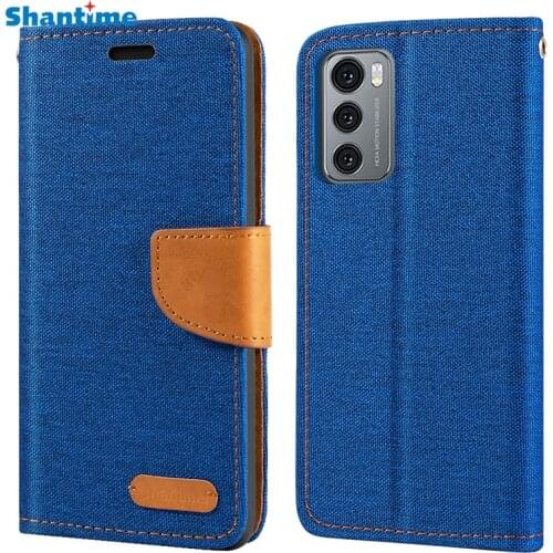 Oxford Leather Wallet Case For LG Wing 5G With Soft TPU Back Cover Magnet Flip Case For LG Wing 5G