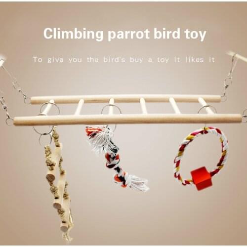 Parrot toys bird parrot things stand a swing bite Bird Perch