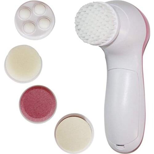 Face Skin Tool Electric Facial Washing Brush Cleaning Machine Face Skin Care Vibrator Massager Beauty Tool Replace Head Brush