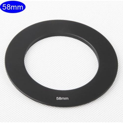 Camera Lens Adapter Ring 58mm Metal for P Series Gradient Square Filter Holder Mount