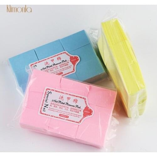 Colorful Nail Gel Polish Remover Disposable Cotton Nail Washing Towel Wipes Manicure Cleaning Makeup Tools