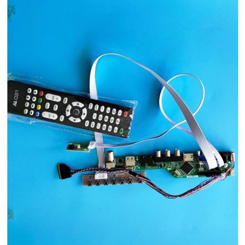 Kit for LTN156AT09-H02/LTN156AT09-H03 1366x768 USB TV AV Panel 40pin Controller Board Audio LVDS Remote VGA LCD LED HDMI Screen