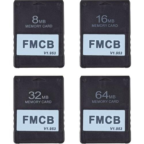 New Bitfunx FMCB Free McBoot Card v1.953 for Sony PS2 Playstation2 8MB/16MB/32MB/64MB Memory Card OPL MC Boot Program Card