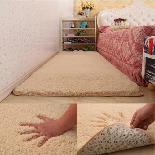 Lamb velvet bedroom bedside rug full living room bay window balcony childrens room tatami mat