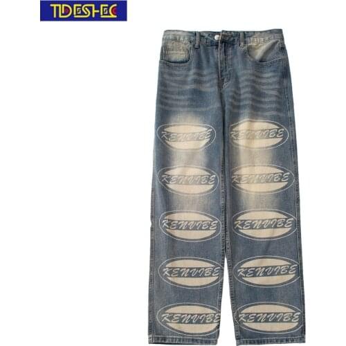 TIDESHEC Men's Wide Leg Jeans