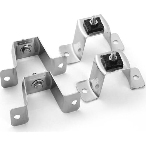 4pcs Air Conditioning Universal Base Mounting Bracket for 1-5P Air conditioner Support Bracket Thickened Shock Absorber Stand