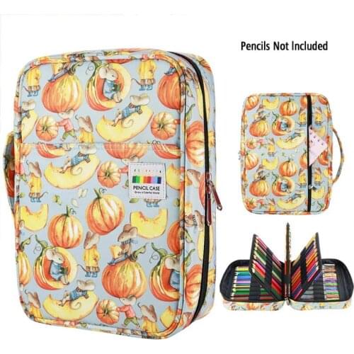 220-hole large-capacity pencil bag box storage bag colored pencil watercolor pen marker gel pen student painting special