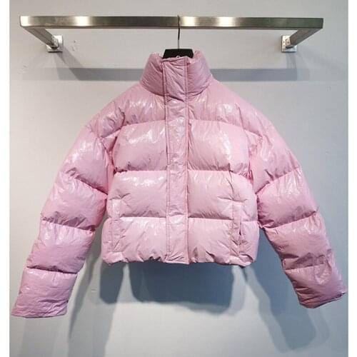 Winter High quality waterproof jackets Fashion Womens Short down coat B018