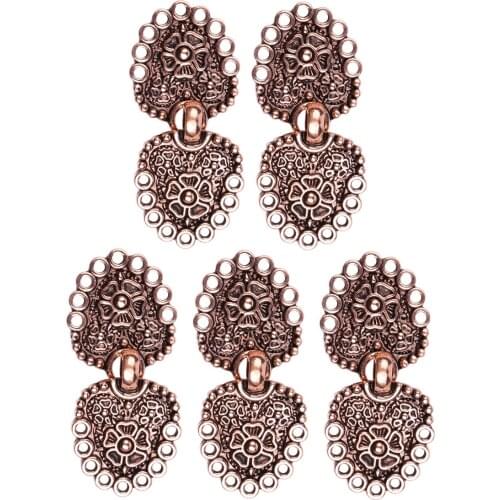 5 Pairs Retro Metal Sweater Cardigan Clip Sewing Craft Quilt Binding Clips Clamps For Sewing Crafts Cardigan Clip Pince Couture