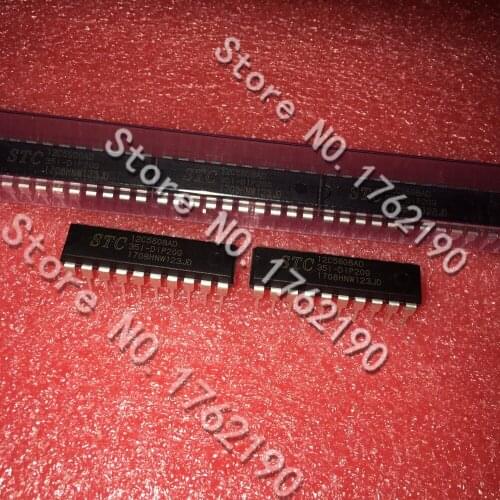 5PCS/LOT STC12C5608AD-35I-PDIP20 12C5608AD SCM original spot