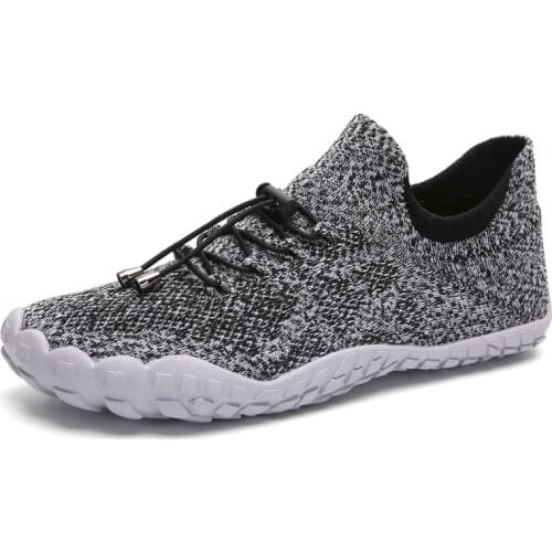 Aqua shoes men barefoot shoes Five toes sole breathable hiking wading shoes beach outdoor water swimming sneakers size 39-45