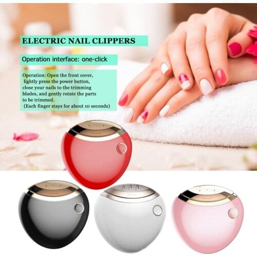 Automatic Nail Clippers Grinder Professional Electric Nail Trimming Machine Manicure File Toe Nail Trimmer Nail Manicure Tool