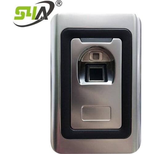 Metal Fingerprint Standalone Access Controller - Program by remote control or Add card and Delete card