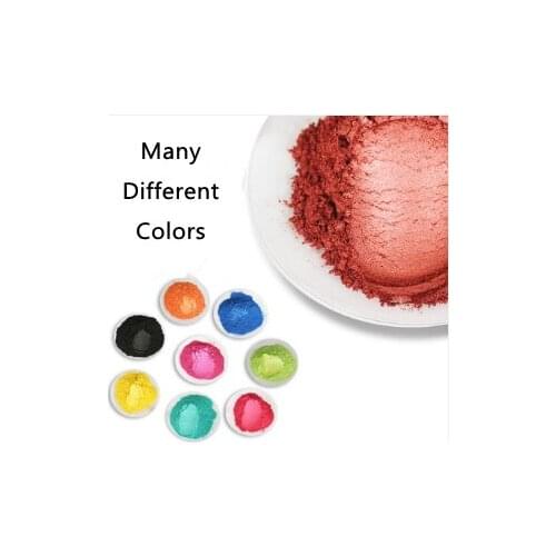 BUYTOES colorful pearl pigment for Cosmetic Pearl Mica Pigment Dust Powder for Makeup Eye shadow,DIY soap,20g/lot