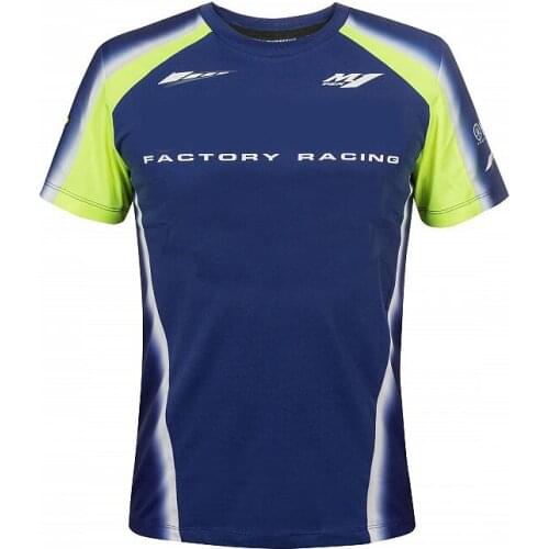 Moto Gp Quick Dry Summer Casual T-shirt Short Sleeve For Yamaha M1 Motorcycle Jerseys bike Cycling Motor