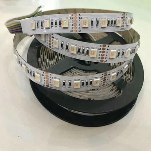 100M LED RGB+CCT LED Strip 5050 DC12/24V Flexible Light RGB+White+Warm White 5 color in 1 LED Chip 60LED/m RGBWW LED Strip IP30