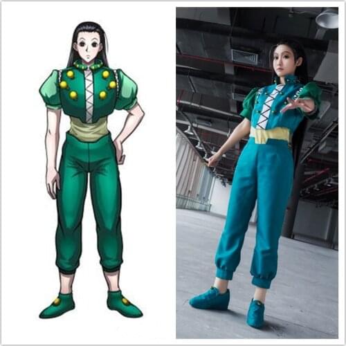 Anime Hunter X Hunter Illumi Zoldyck Irumi Cosplay Costume Zorudikku Uniform Outfit Halloween Chrsitmas Fancy Suits Custom Made