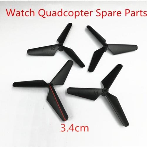 New Arrival Watch Quadcopter R/C Interactive Induction Drone Toys Spare Parts three-leaf three leaves Blade Propellers Props A B