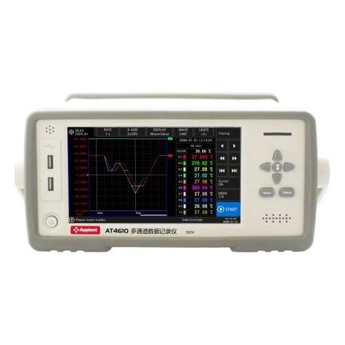 AT4610 Multi-Channel Temperature Meter RS232C And USB Temperature Data Logger
