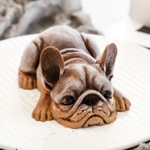 Douyin Net Red Cake Film Set 3D Silicone Dog Dog Mould molds silicone cake mold chocolate mold baking accessories