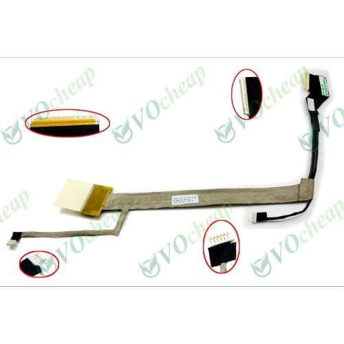 Genuine New Vedio Flex LCD cable for HP Compaq Presario CQ50 CQ50-100 CQ50-200 G50 15.4" Series - 50.4H507.001 50.4H507.002