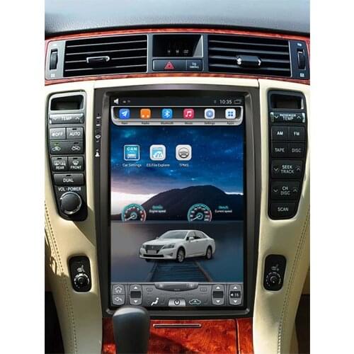 12.8” Android 9.0 Tesla Style Vertical Screen Unit For Toyota Crown With Quad Core Car Stereo Multimedia Video GPS Player