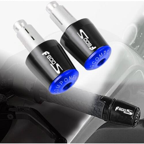 For BMW F800S F800ST F800S/ST F800 ST 2006-2016 Motorcycle Handle Bar End Cap Anti Vibration Silder Plug F 800 S T Accessories