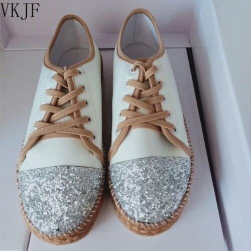 Womens Flats New 2021 Spring Chunky Fashion Designer Shoes Lace Up Sneakers Casual Running Walking Shoes Women Zapatos De Mujer