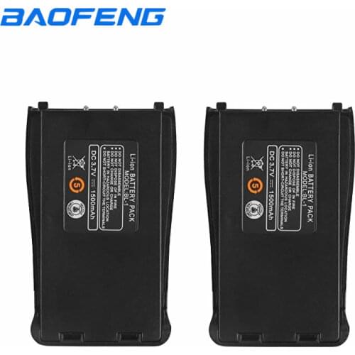 3.7V 1500mAh Li-ion Battery For Baofeng Walkie Talkie BF-777S BF-888S BF-666S Retevis H777
