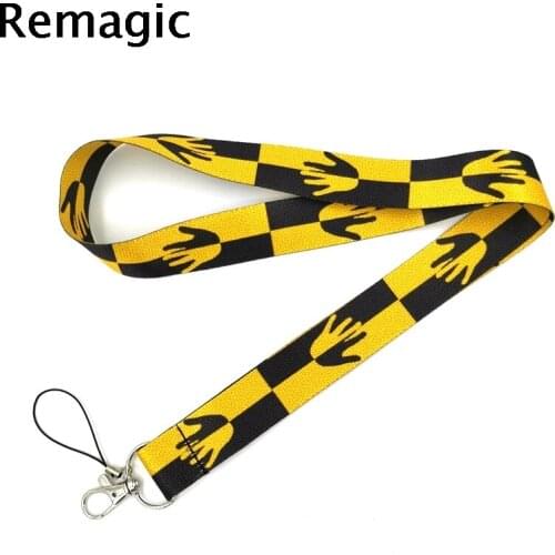 20pcs Human organ hand Lanyard for Keys Phone Cool Neck Strap Lanyard for Camera Whistle ID Badge Cute webbings ribbons Gifts