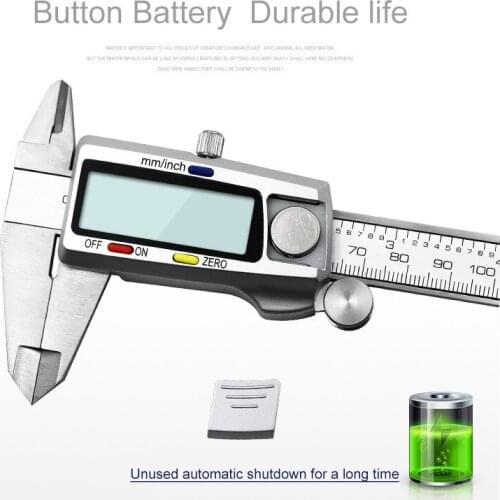 6-Inch 150mm Digital Calipers Stainless Steel Electronic Digital Vernier Caliper Metal Micrometer Measuring tool