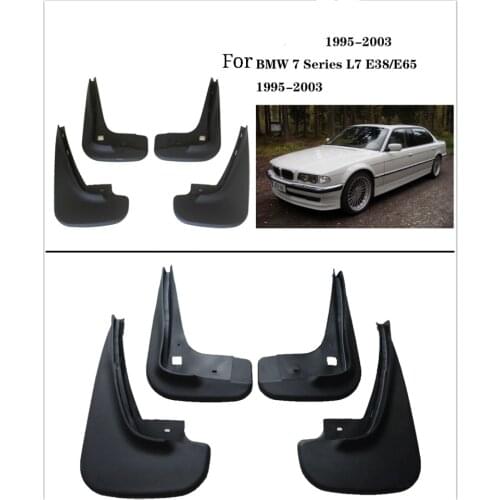 For BMW 7 Series E38 E65 1994-2003 High-quality mudguard, water flap, anti-fouling,splash-proof, body protection,car Accessories