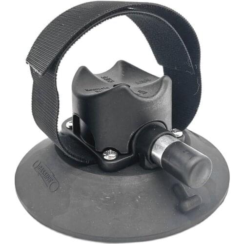 Black Car SUV Roof Rack Carrier Mountain Road Bicycle Rear Wheel Suction Cup