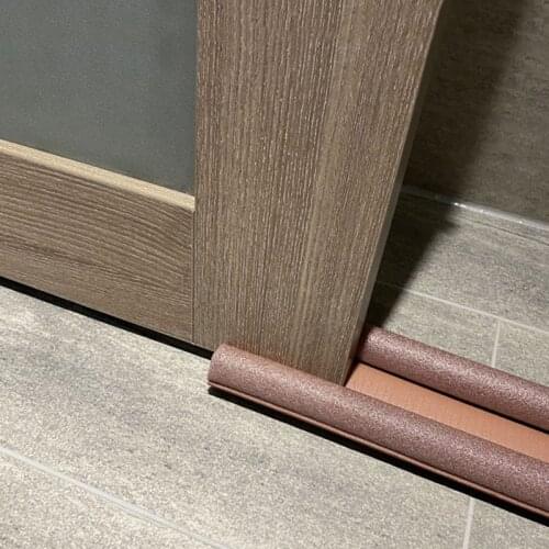 Home Room Door Bottom Sealing Strips For Kitchen Bathroom Against Moisture Soundproof Double Sided Flexible Sealing Strips