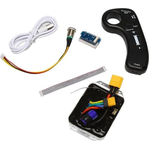 Electric Skateboard Single Drive Four-Wheel Skateboard Remote Controller Motherboard Motor Wheel Hub Longboard Parts