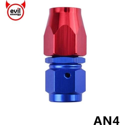 Evil energy AN4 0/45/90Degree Enforced Hose End Fittings Aluminum Fitting Adaptor Hose End Oil Cooler Fittings