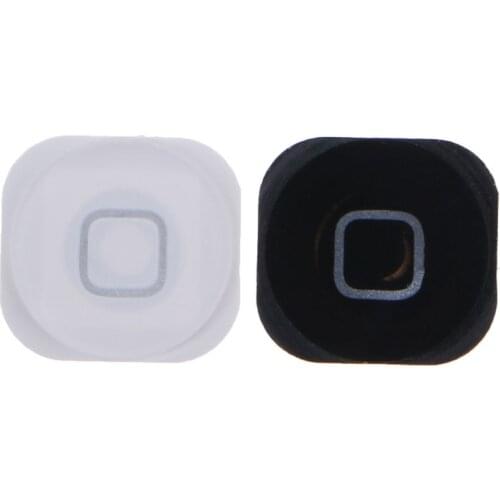 Home Menu Button Replacement Return Key Cap Rubber Gasket Holder Repair Part for Apple iPod Touch 5