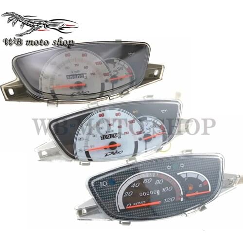 Motorcycle Speedometer Speed Meter For Honda DIO 50 AF27 AF28 ZX34 AF34 AF35 120km odometer meters total instrument assembly