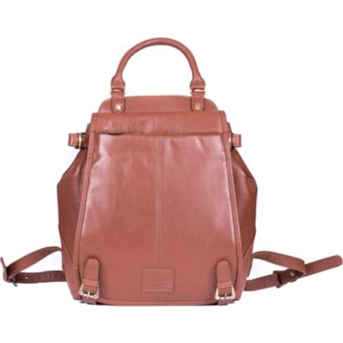 Mens leather backpack