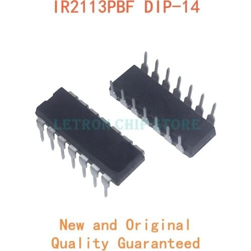 10PCS IR2113PBF DIP14 IR2113P DIP-14 IR2113 DIP new and original IC Chipset